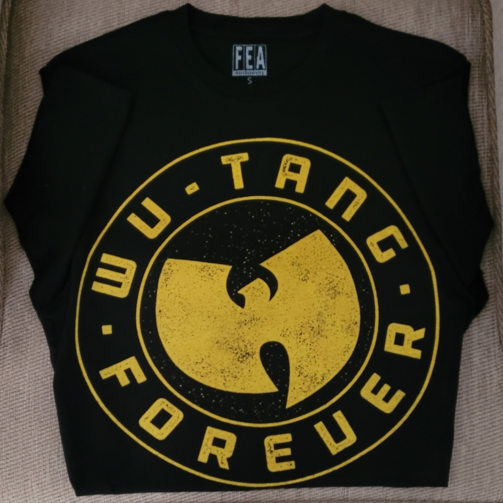 WUTANG FOREVER BLACK MONOGRAM UNISEX TEE